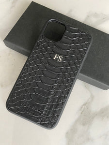 SNAKESKIN REAL LEATHER IPHONE 11/XR PHONE CASE